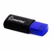 USB Flash SmartBuy Click 4GB (черный-синий)