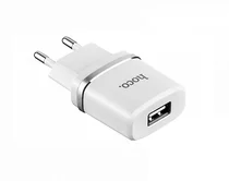 СЗУ-1USB Hoco C11 + кабель Lightning 1A, белый