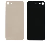 Задняя крышка (стекло) iPhone 8 (4.7) золото 1кл