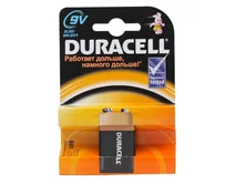 Батарейка 9V КРОНА Duracell 6LR61 1-BL (1шт)