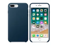 Чехол iPhone 7/8 Plus Leather Case copy в упак (сине-зеленый)