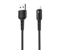 Кабель Hoco X30 Lightning - USB черный, 1,2м