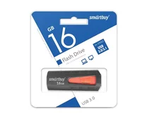 USB Flash 3.0 Smartbuy IRON 16GB черно-красный