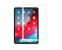 Защ. стекло Apple iPad Pro 12.9 2018 (A2014, A1895, A1876, A1983) Full белое