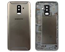 Задняя крышка Samsung A605F A6+ (2018) золотая 1кл