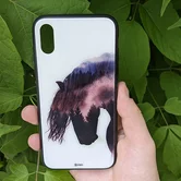 Чехол iPhone 11 KSTATI Glass Wild Art