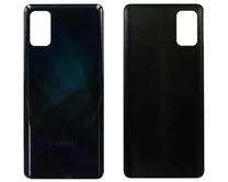 Задняя крышка Samsung A415F A41 черная 1кл