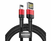 Кабель Baseus Cafule Cable Special Edition Lightning - USB черно-кр., 1м