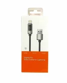 Кабель McDodo CA-9941 LED Lightning - USB серебро, 1,2м