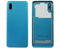 Задняя крышка Samsung A022G A02 синяя 1кл