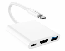 Type-C HUB Borofone DH4 (Type-C to USB3.0+HDMI+PD)