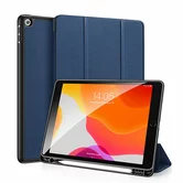 Чехол книжка iPad 7/8/9 10.2 Dux Ducis DOMO (синий)