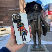 Чехол iPhone 14 KSTATI Glass Krasnoyarsk