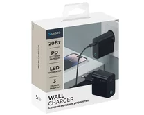 СЗУ-1USB-C Deppa, PD, 20W, черный