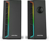 Акустическая система 2.0 Smartbuy NEON MELODY 2, 6Вт, RGB-подсветка (черный)