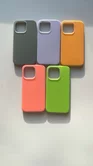 Чехол iPhone 13 Soft Silicone (оранжевый)