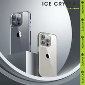 Чехол iPhone 15 Pro KUVETE Ice Crystal (прозрачный)