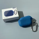 Чехол AirPods Pro Silicone Lychee (#10 Drill Lake Blue)