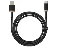 Кабель Baseus Dura Series Fast Charging Cable Type-C - USB 60W золото-черный, 1м